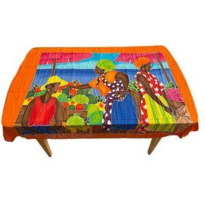 GUADALUPE Sarong Bright Colourful Women Market Tourist Guadeloupe 43 x 61 Inches
